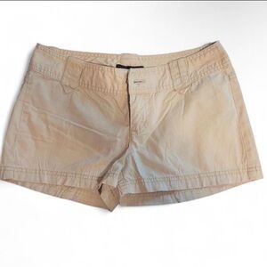 Express Women's Cream Cargo Shorts